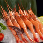 Top-grade Sashimi Seafood, Arctic Sweet Shrimp 