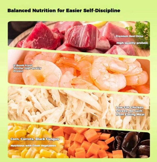 Oil-Vinegar Shrimp Konjac Noodle